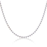 SILVER BEAD CHAIN 3MM