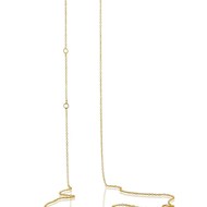 GOLD VERMEIL ADJUSTABLE CHAIN
