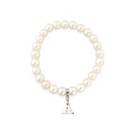 LARGE WHITE PEARL BRACELET