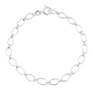 SMALL LIGHT BELCHER CHAIN BRACELET
