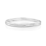 NATASHA SILVER RUSSIAN 3 BAND BANGLE