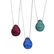 SMALL ENAMEL EGG PENDANT