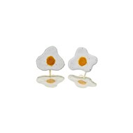 FRIED EGG EARRINGS