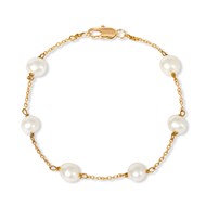 ATHOS GOLD BRACELET WITH PEARLS