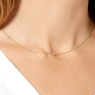 MAHARAJA 18ct GOLD NECKLACE WITH DIAMONDS