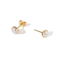 MOTHER OF PEARL STUD EARRINGS